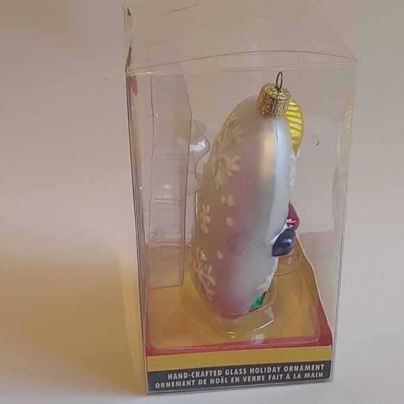 RETRO Kurt Adler The Simpsons Bart on Skateboard Hand Crafted Glass Holiday BNIP - Picture 4 of 5